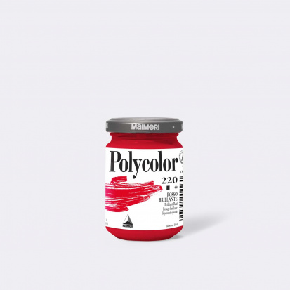 Акриловая краска "Polycolor" красный яркий 140 ml